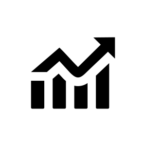 Opschalen icoon